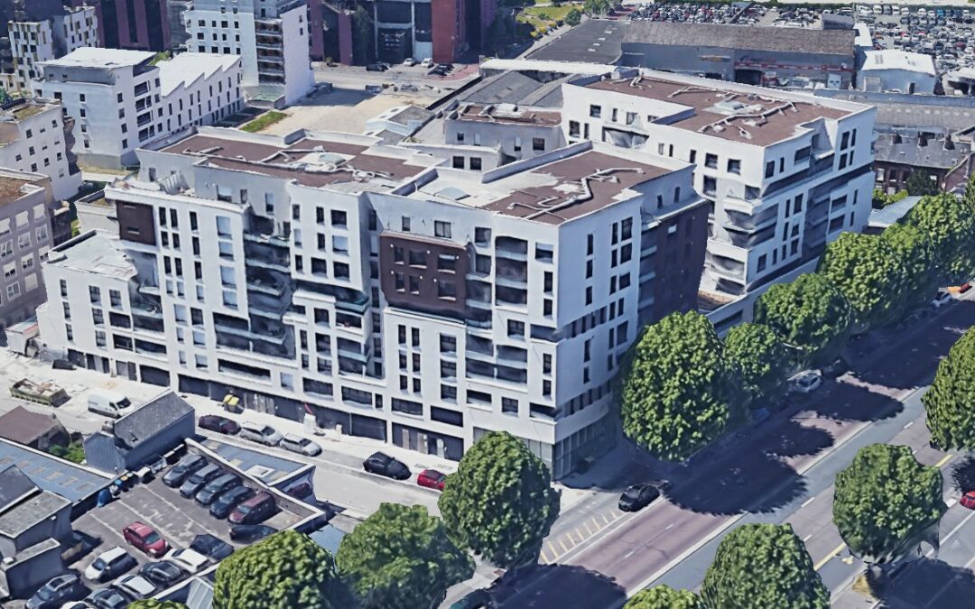 Terrassement et construction de 205 logements dans le nouvel éco-quartier de Rouen