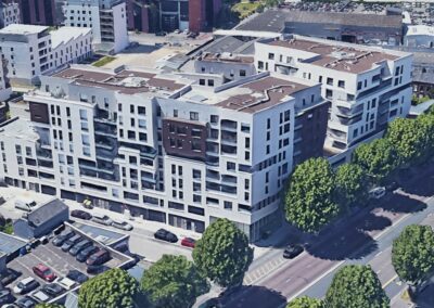 Terrassement et construction de 205 logements dans le nouvel éco-quartier de Rouen