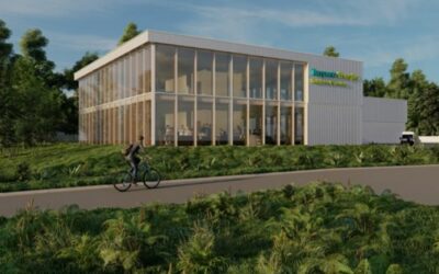 Construction du nouveau site Temperia Energies à Rouen
