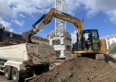 Dépollution et terrassement pour implantation d’un projet immobilier à Rouen