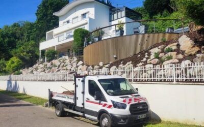 Projet d’espaces verts chez des particuliers