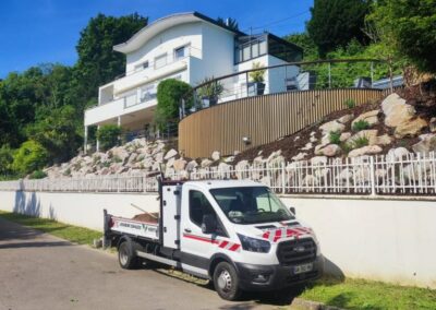 Projet d’espaces verts chez des particuliers
