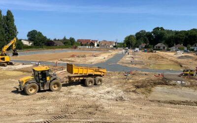 Terrassements, VRD et aménagements d’un complexe de 60 logements à Bréval