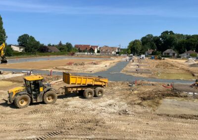 Terrassements, VRD et aménagements d’un complexe de 60 logements à Bréval